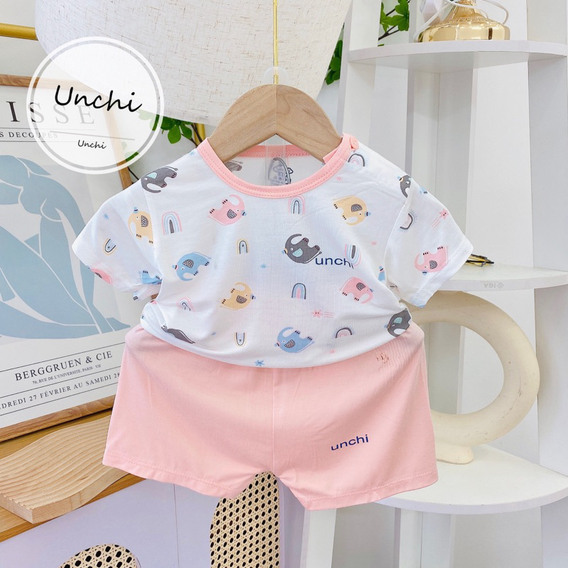 Bộ unchi ngắn peptit hoa văn chui đầu