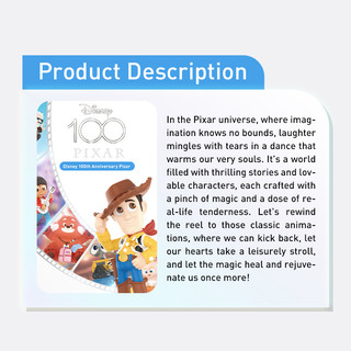 POP MART Mô Hình Disney 100th Anniversary Pixar