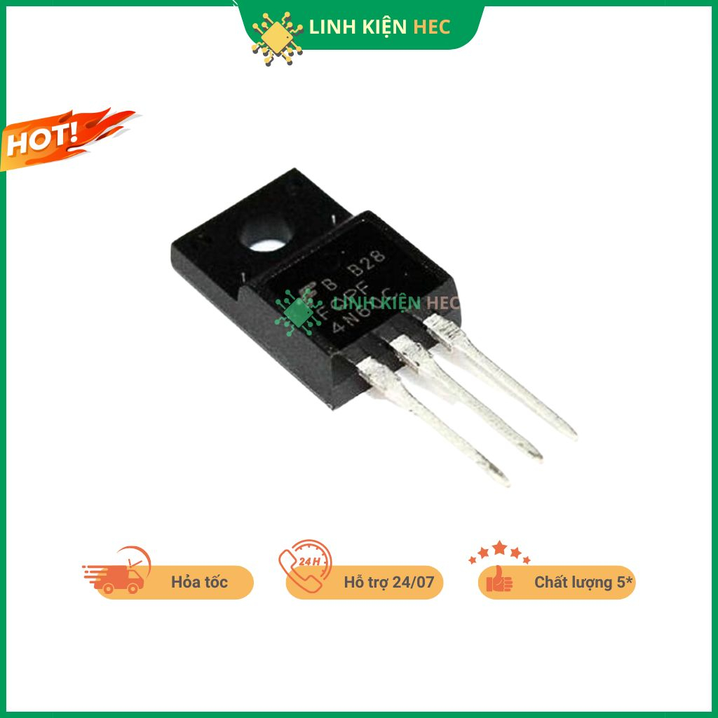 Mosfet 4N60 5N60 6N60 8N60 10N60 20N60 lưng nhựa chất lượng cao linh kiện hec
