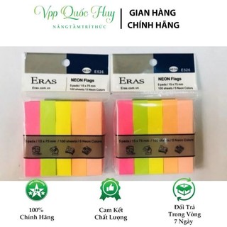 Giấy nhớ 5 màu 15x75mm  100 tờ