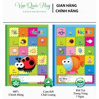 Vở ô ly Sắc màu/ Pokemon 4 ly - 48 trang/ 80 trang