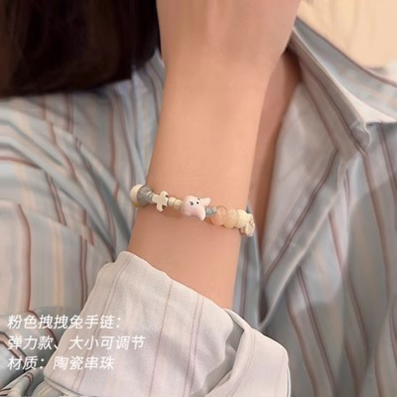 Vòng tay bằng sứ dễ thương nhiều màu