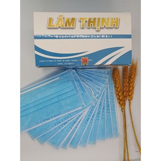 Khẩu trang y tế Lâm Thịnh 4 Lớp