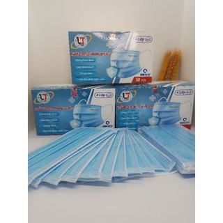 Khẩu trang y tế Lâm Thịnh (Hộp 50 cái) 4 Lớp