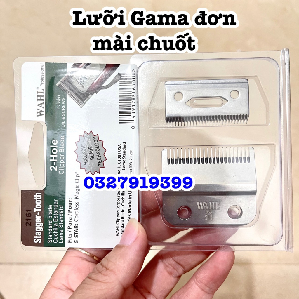 ✅freeship✅ Lưỡi tông đơ Gama mài chuốt - lưỡi đơn , kép