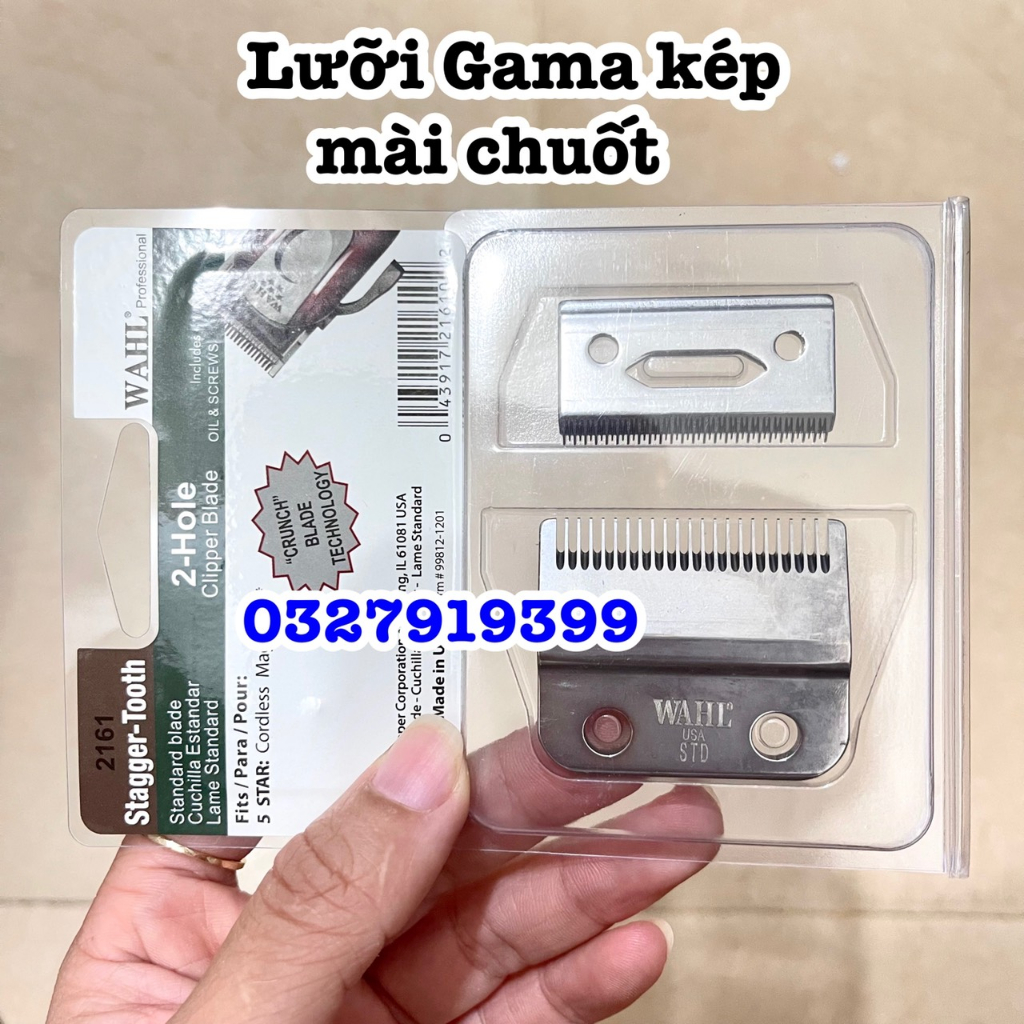 ✅freeship✅ Lưỡi tông đơ Gama mài chuốt - lưỡi đơn , kép