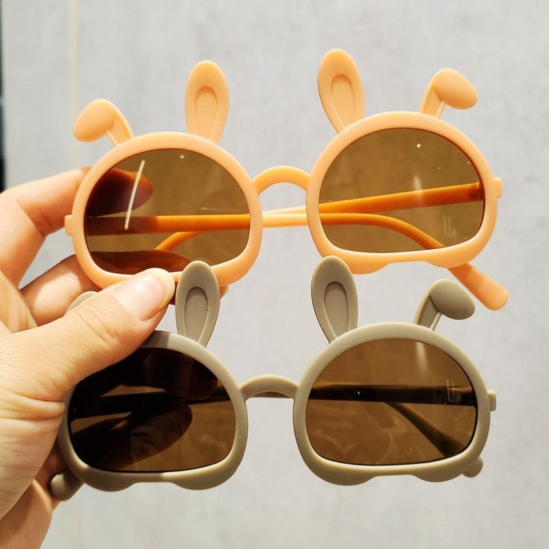 Miumiua🔮Dễ Thương Kính Mát Phân Cực Chống Tia uv Hình Thỏ Đáng Yêu Cho Bé