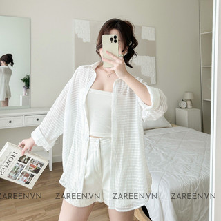 Zareen | áo 2 dây basic zareen oal03 trắng