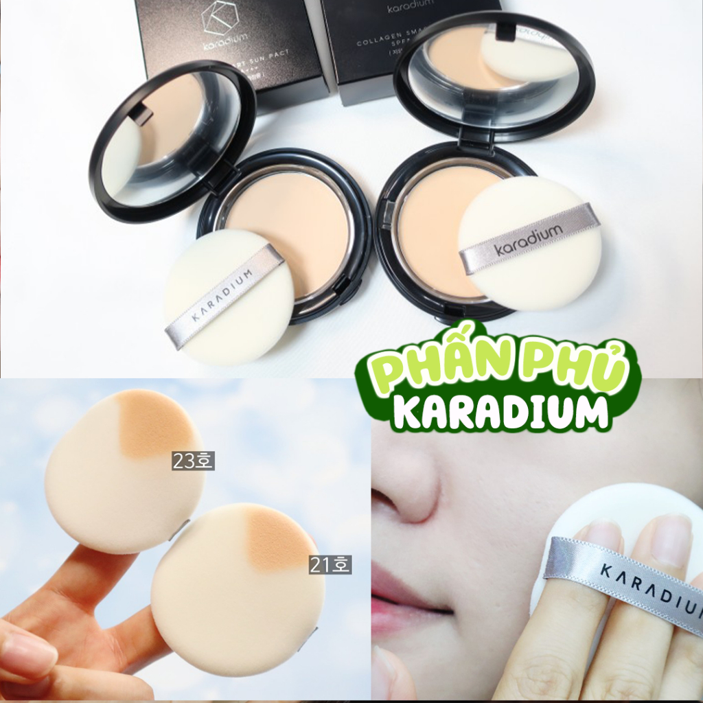 Phấn Phủ Karadium Collagen Smart Sun Pact SPF50+ Pa+++ 13g