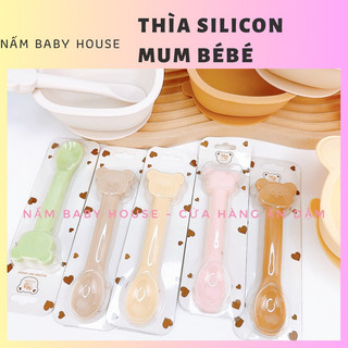 Các loại thìa cho bé ăn dặm - thìa báo nóng Munchkin , thìa kichi...