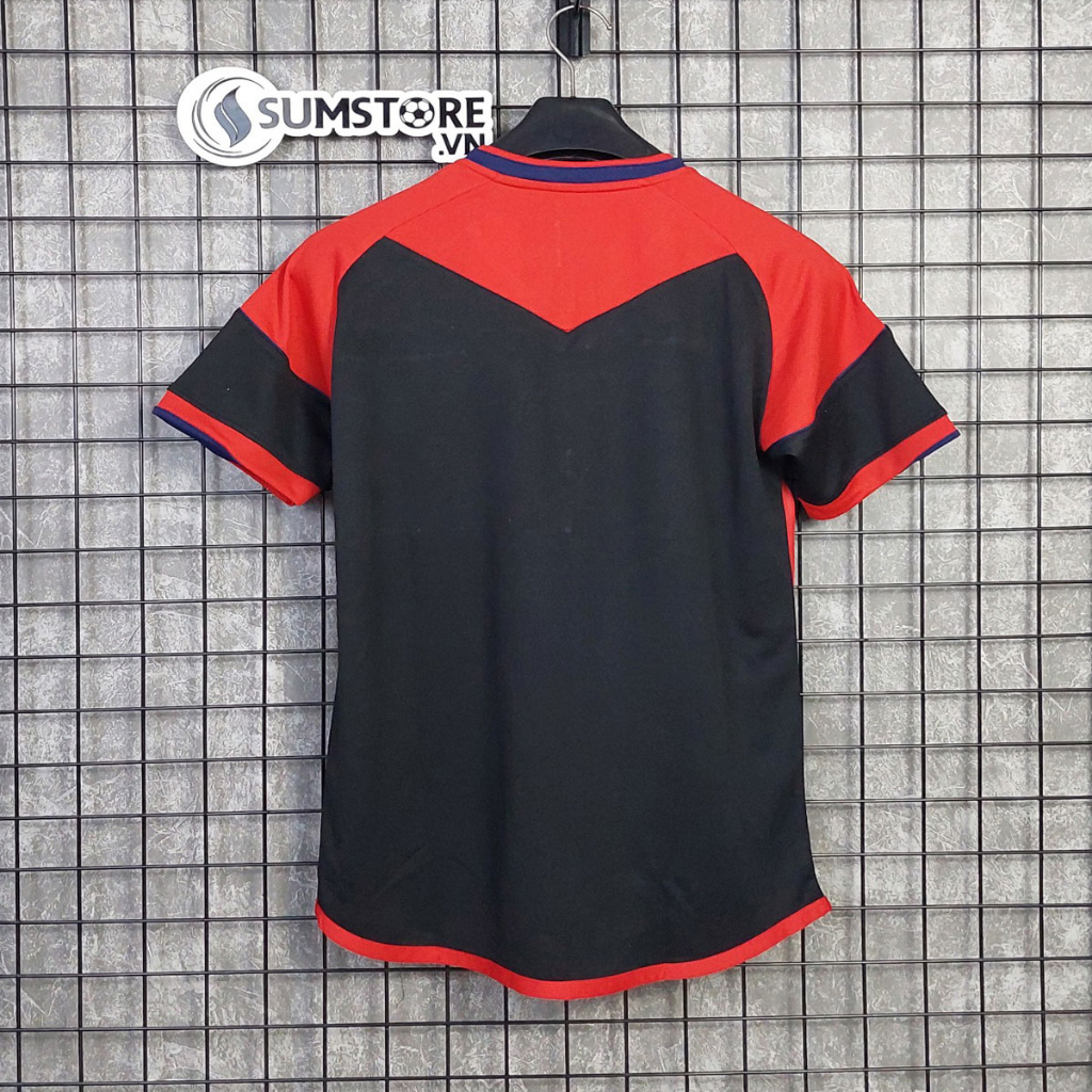 Áo Đá Bóng Không Logo DK Coral Đen - Bộ Đá Bóng Nam Nữ Cao Cấp