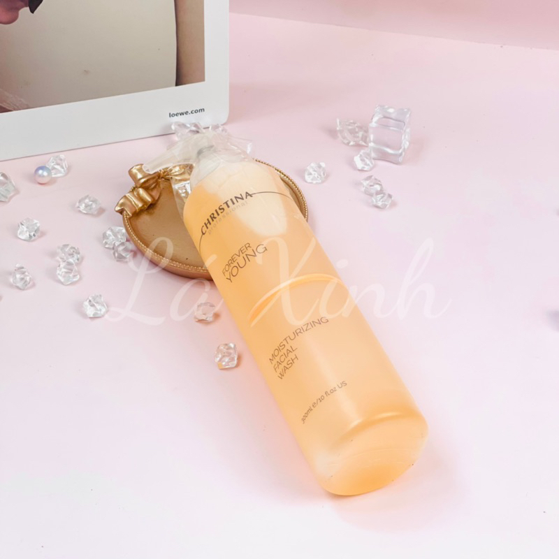 SỮA RỬA MẶT DƯỠNG ẨM MOISTURIZING FACIAL WASH FOREVER YOUNG CHRISTINA 300ML