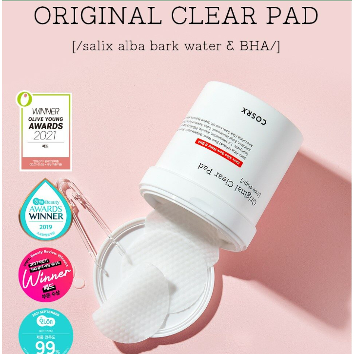 Bông tẩy da chết hóa học Cosrx Pad - Hộp lớn 90 miếng siêu tiết kiệm