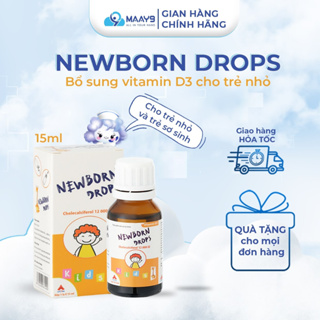 Vitamin D3 nhỏ giọt Newbornz Newborn Drops tăng cường hấp thu canxi