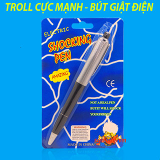 BÚT SHOCK BÚT ĐIỆN GIẬT Đồ chơi kẹo cao su singum,shock chewing gum giật điện troll vui nhộn B4KIDS