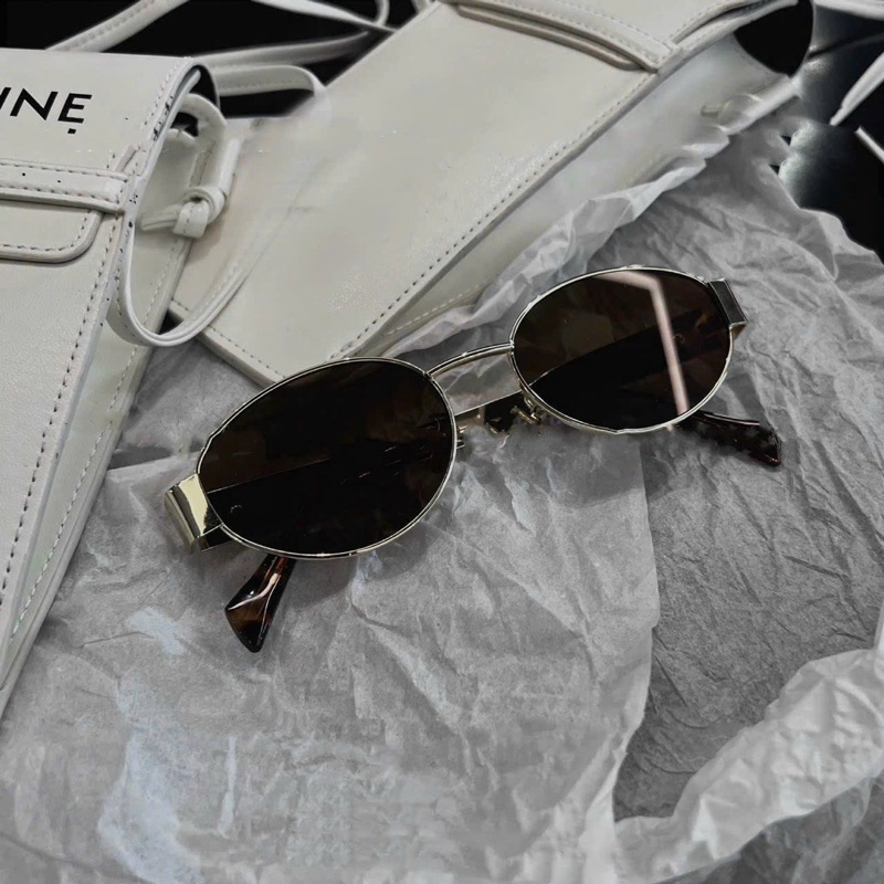 Kính Mát Cline Thời Trang Form Tròn Retro Nam Nữ