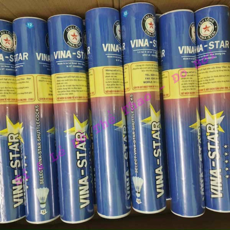 Ống Cầu Vina Star loại 2 - 12trái/ ống