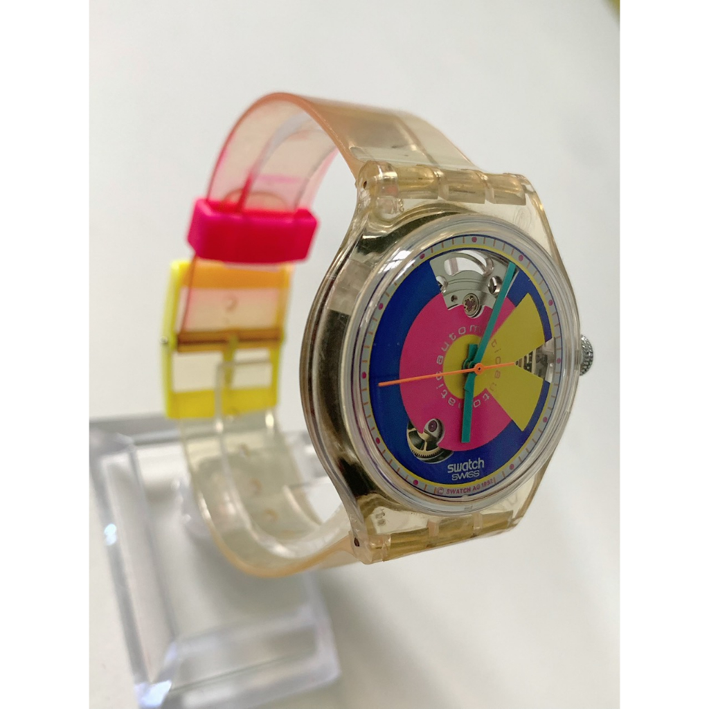 Đồng hồ Nữ Thụy sĩ Swatch Wiss AG 1992 Automatic 23 Jewels độc đáo cổ điển, hiếm còn nguyên bản, hình thức đẹp.