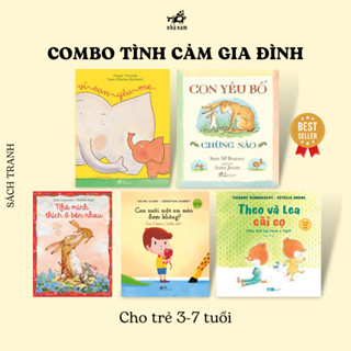 Combo sách tranh tình cảm gia đình