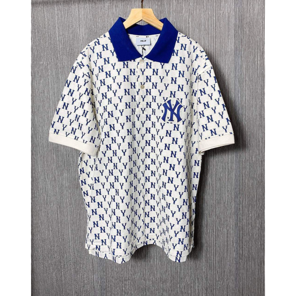 ÁO POLO MLB MONOGRAM FORM NAM HÀN QUỐC