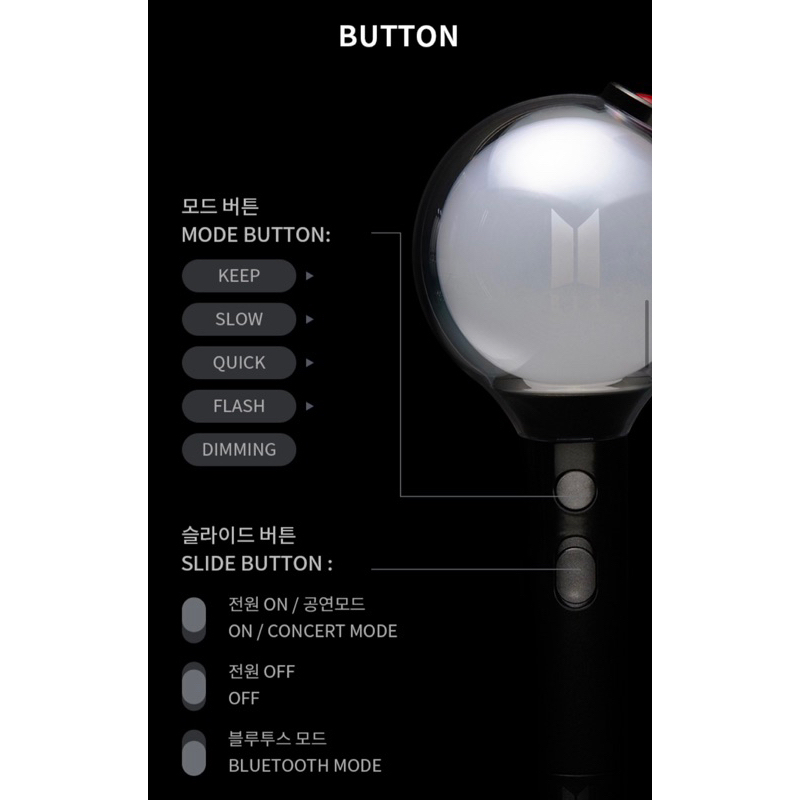 Lightstick BTS Special Edition - Gậy cổ vũ BTS hàng chính hãng