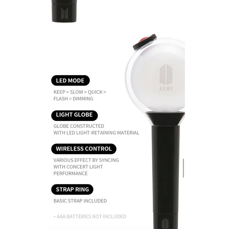 Lightstick BTS Special Edition - Gậy cổ vũ BTS hàng chính hãng