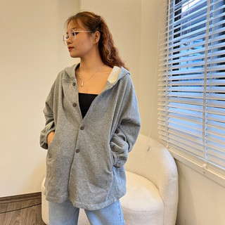 Áo khoác nỉ bông cúc gỗ