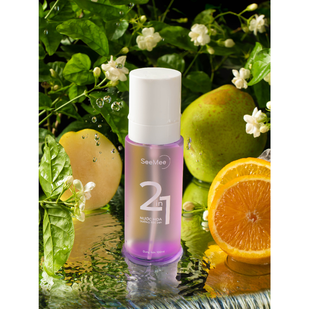 Dưỡng tóc hương nước hoa SeeMee không làm tóc bị khô cứng khi sử dụng, hương nước hoa mùi thơm cho mái tóc
