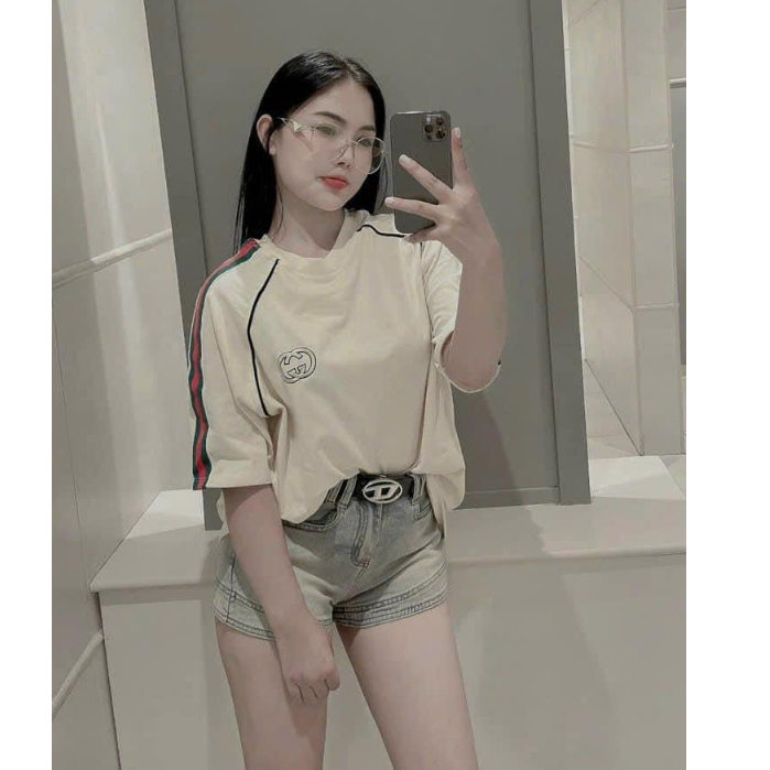 Áo Thun Nữ Quảng Châu Chất Mềm Mịn Mát Unisex 501