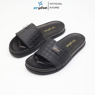  Dép nam quai da  - gắn mác thương hiệu XT YOFEET- phong cách trẻ trung- năng động.