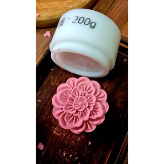 Khuôn cốc 2d hoa tròn 200g