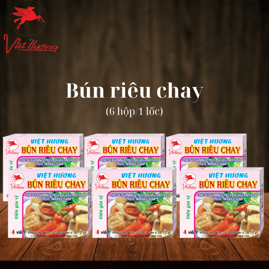 Gia vị Bún Riêu CHAY Việt Hương