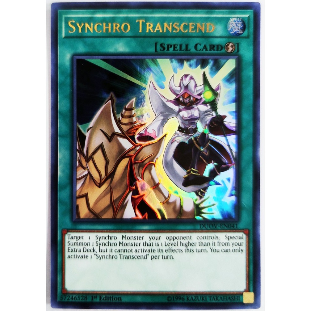 [Thẻ Yugioh] Synchro Transcend |EN| Ultra Rare