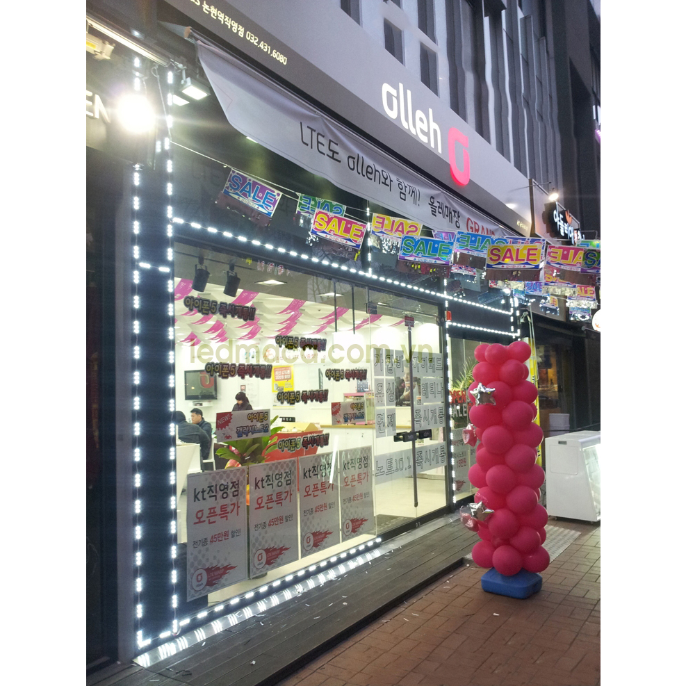 Led hăt 6011, vỉ 20 thanh trang trí biển quảng cáo, hắt vách