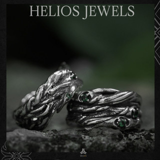 Nhẫn Bạc S925 Trunk - Bough Helios Silver Original