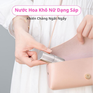 Nước Hoa Khô Nữ Dạng Sáp Hương Thơm Quyến Rũ Gợi Cảm, Nước Hoa Dạng Sáp Thơm Lâu Tự Tin Khi Hẹn Hò