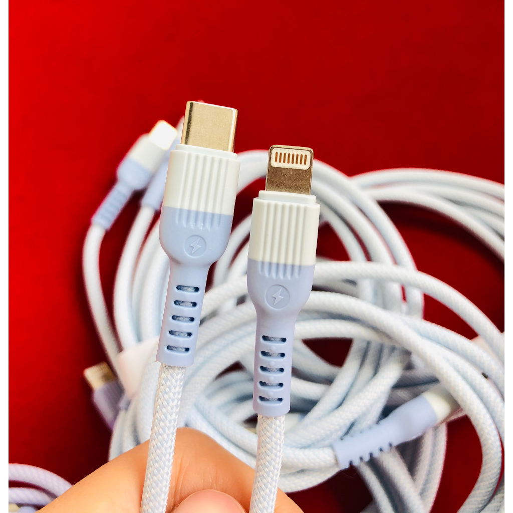 Cáp sạc nhanh nhiều màu nhà t.á.o