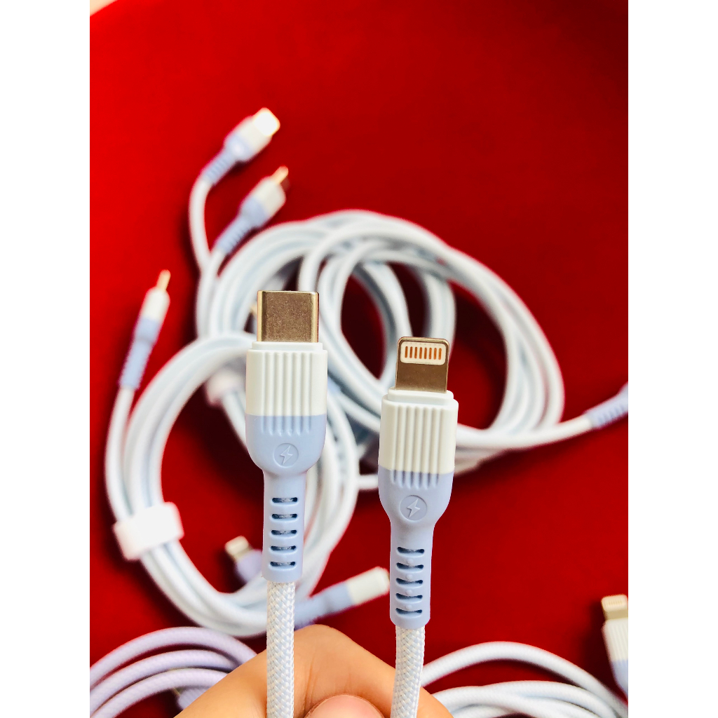 Cáp sạc nhanh nhiều màu nhà t.á.o