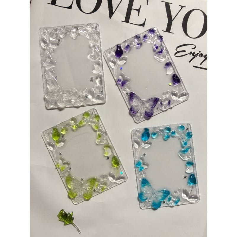 Toploader resin hoa hồng nhiều màu a7