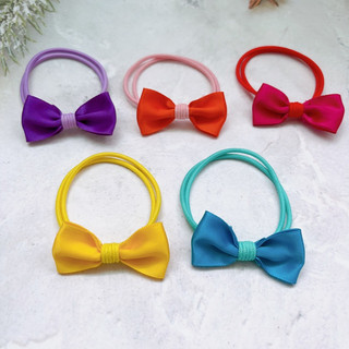 Set 100 chiếc cột tóc nơ nhỏ nhiều màu giá xưởng