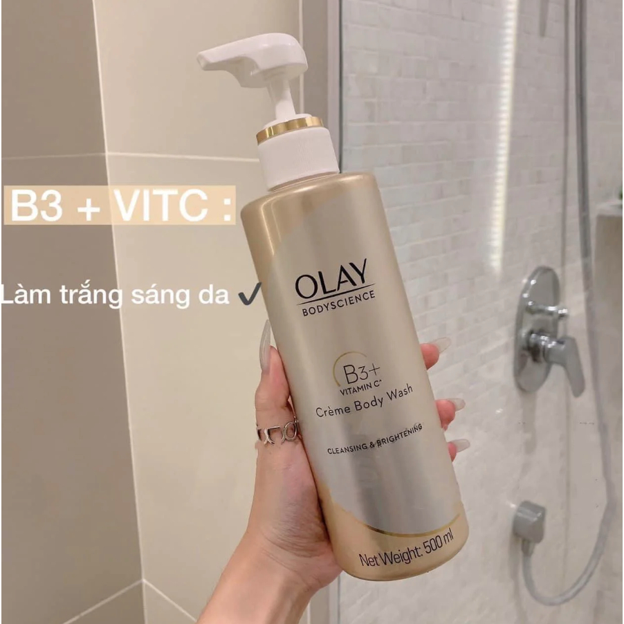 [Chính Hãng] Sữa Dưỡng Thể Dưỡng Ẩm Trắng Da Olay Body Cellscience Vitamin E B3+ Bản Trung 250ml