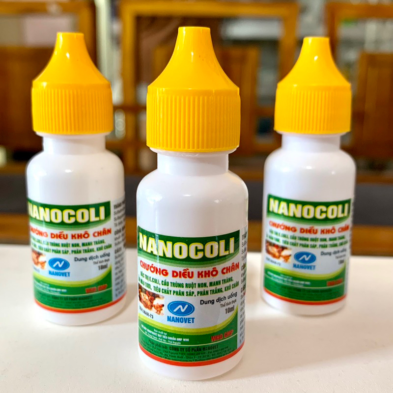 Dung dịch nhỏ Nanocoli 10ml.