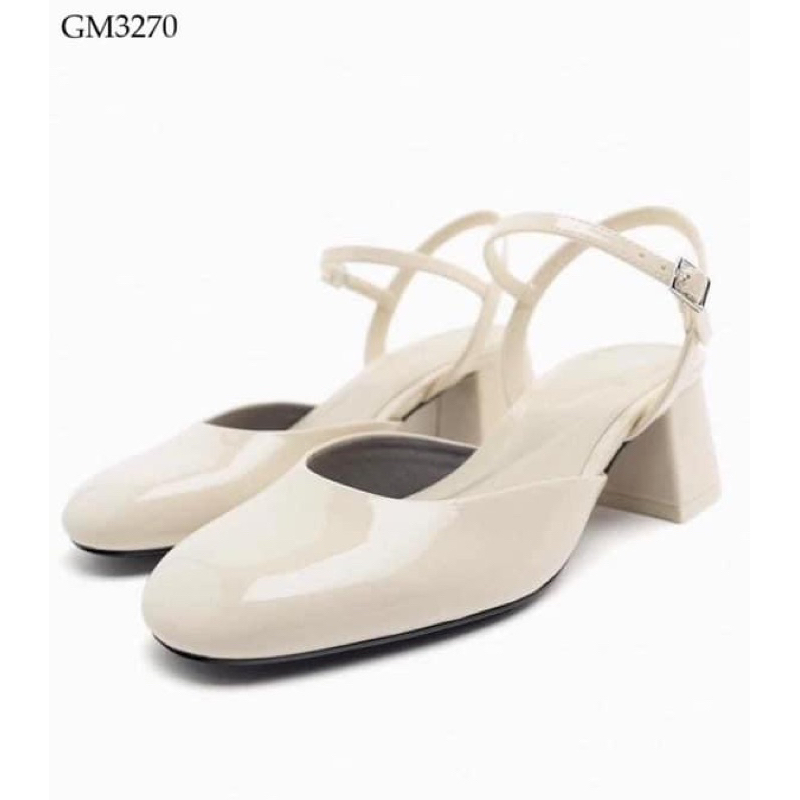 🌈 Giày Z.R mũi tròn đế trụ nữ