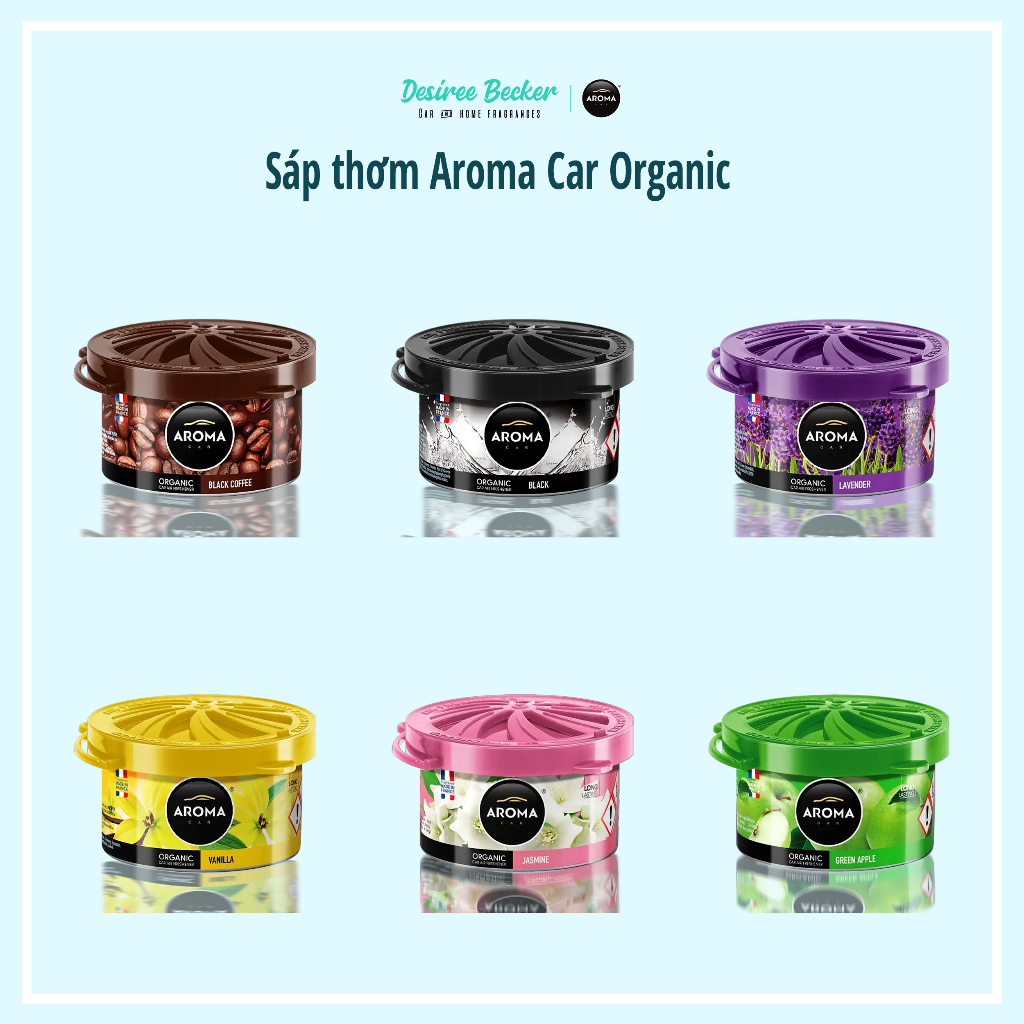 Sáp thơm ô tô Aroma Car Organic