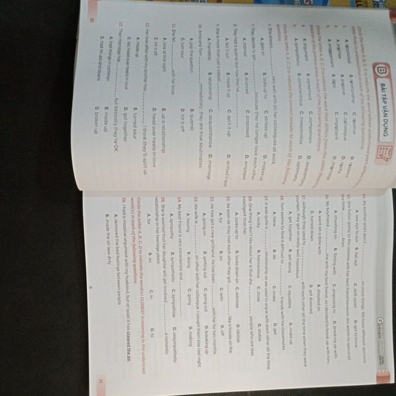 Sách Giải thích chuyên sâu bài đọc hiểu - từ vựng tiếng Anh