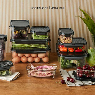 Hộp bảo quản thực phẩm Lock&Lock Bisfree Modular Container nắp nâu