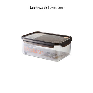 Hộp bảo quản thực phẩm Lock&Lock Bisfree Modular Container nắp nâu (nhiều dung tích)