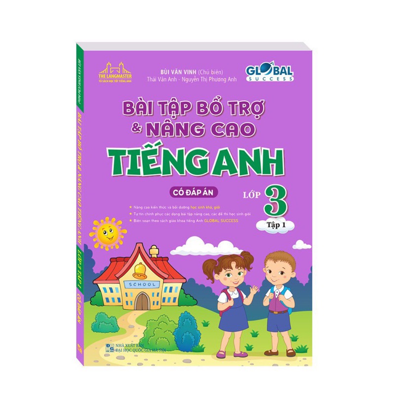 Sách -GLOBAL SUCCESS - Bài tập bổ trợ và nâng cao tiếng anh lớp 3 tập 1