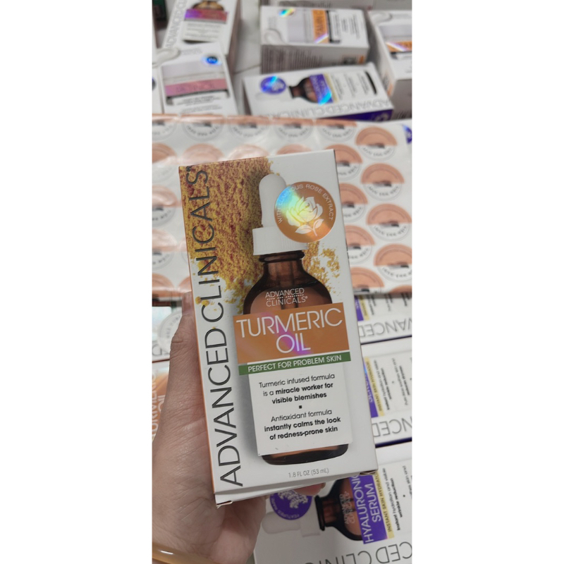 Serum Nghệ Dưỡng Sáng Da Chống oxy Hoá Advanced Clinicals 53ml