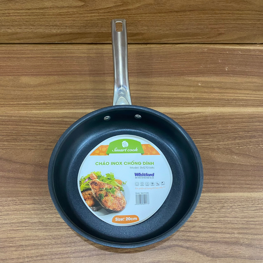 Chảo Inox chống dính Smartcook SM2701MN 20cm/ SM2702MN 24cm